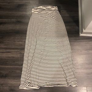 J crew long flowy maxi skirt